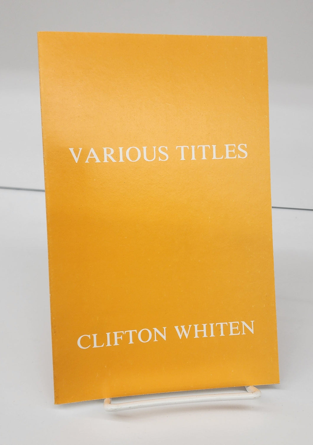 Various Titles: Selected Poems 1970-1978