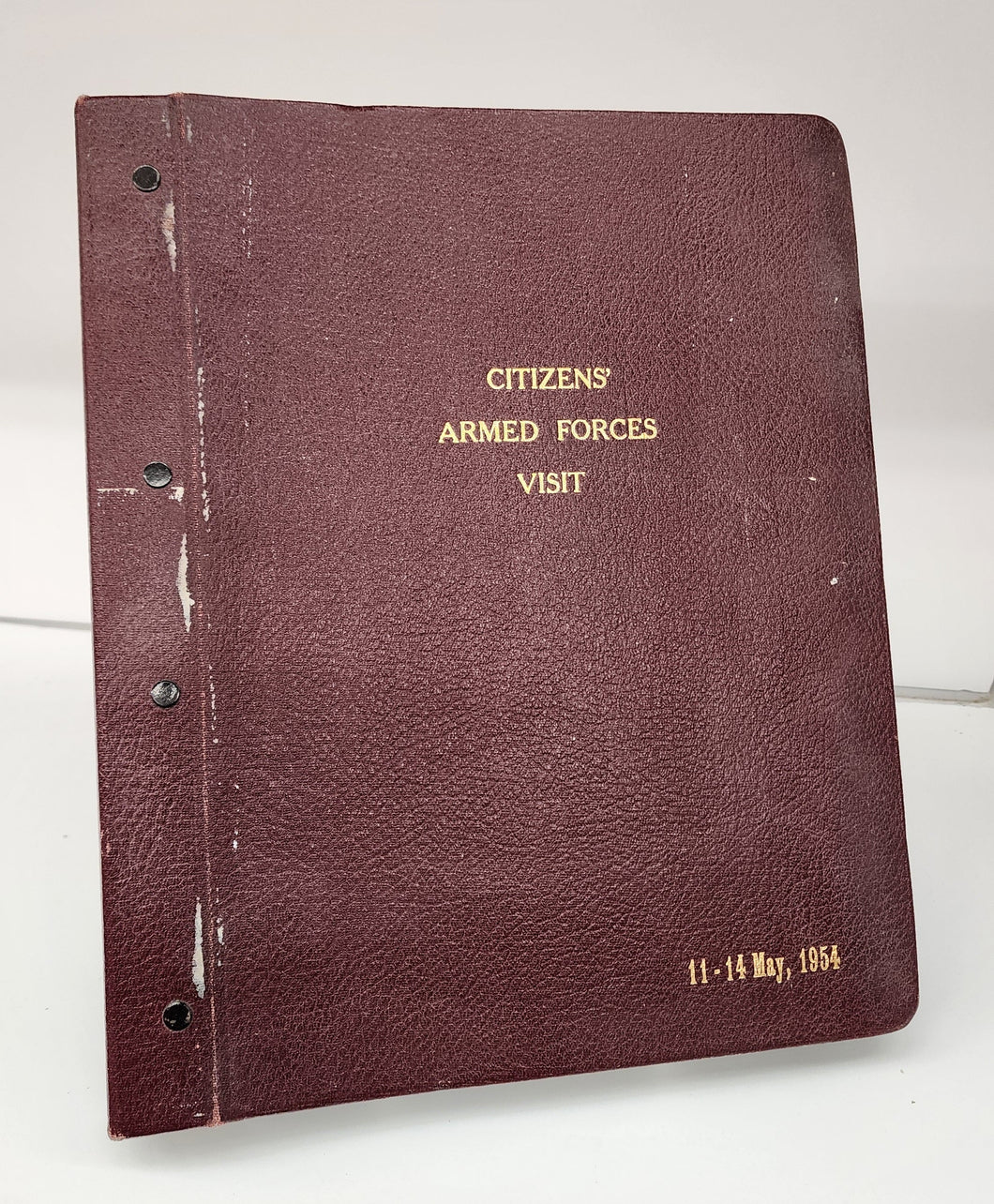 Citizens' Armed Forces Visit, 1954