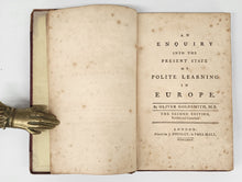 An Enquiry into the Present State of Polite Learning in Europe.