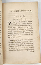 An Enquiry into the Present State of Polite Learning in Europe.