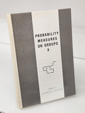 Probability Measures on Groups X