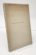 Good-bye and Hail Walt Whitman. At the Graveside of Walt Whitman: Harleigh, Camden, New Jersey, March 30th. And Springs of Lilac