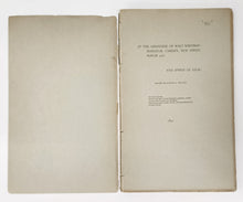 Good-bye and Hail Walt Whitman. At the Graveside of Walt Whitman: Harleigh, Camden, New Jersey, March 30th. And Springs of Lilac