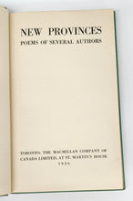 New Provinces: Poems of Several Authors