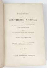 The Wild Sports of Southern Africa; Being the Narrative of a Hunting Expedition from the Cape of Good Hope, Through the Territories of the Chief Moselekatse, to the Tropic of Capricorn