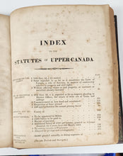 Statutes of Upper-Canada [spine title]