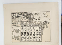 1904: A Calendar for the Year Nineteen Hundred and Four with Drawings Illustrations Some of the Characteristic Landscape Features of Canada, Designed & drawn by the Toronto Art League