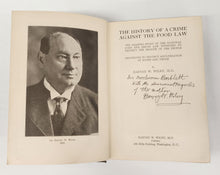 The History of a Crime Against the Food Law