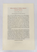 Elbert Hubbard: William Morris's Greatest Imitator