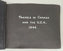 Travels in Canada and the U.S.A. (photo album)