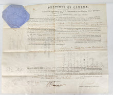 Indian Land Sale Grant to Robert Downie, Township of Orford, County of Kent, 30th April 1867
