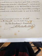 Commission of Lieutenantcy document