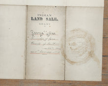 Indian Land Grant Sale to George Yates, Township of Zone, County of Kent, January 10, 1889