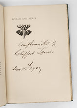 Apollo & Keats on Browning: A Fantasy and Other Poems