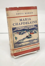 Maria Chapdelaine: A Tale of the Lake St. John Country