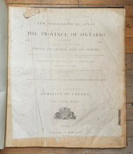 The New Topographical Atlas of The Province of Ontario, Canada:
