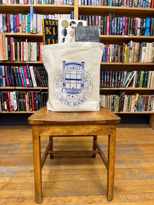 Attic Books Storefront Cotton Tote Bag