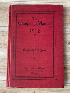 The Campaign Manual 1912