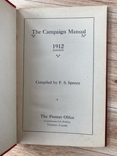The Campaign Manual 1912