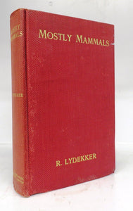 Mostly Mammals: Zoological Essays