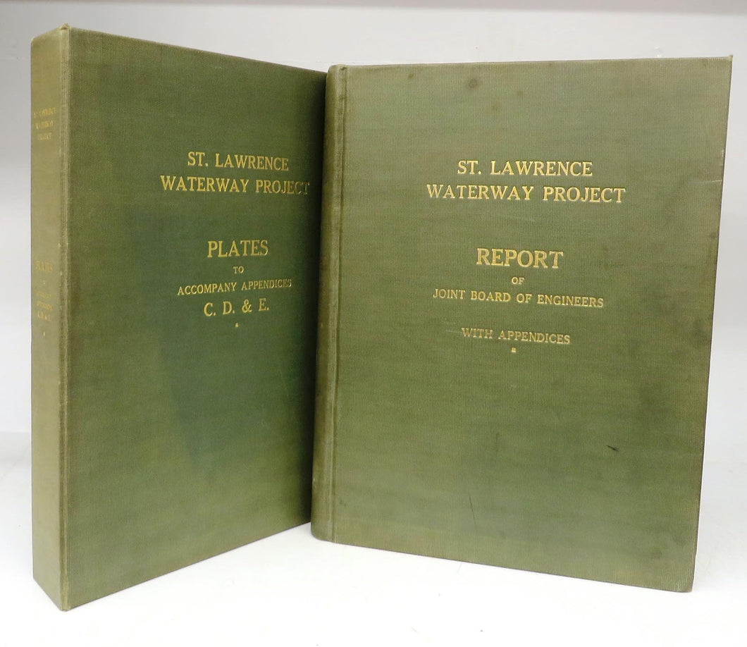 Report of Joint Board of Engineers of St. Lawrence Waterway Project. Dated November 16, 1926