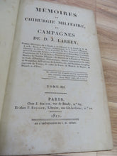 Memoires de Chirurgie Militaire, et Campagnes. Volume 3