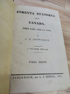 Forenta Staterna Och Canada, Aren 1832, 1833 Och 1834