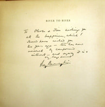 River to River: A Fisherman's Pilgrimage (includes personal letter by illustrator Roy Beddington)