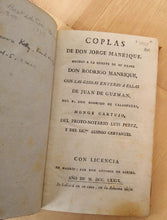 Coplas de Don Jorge Manrique, hechas a la muerte de su padre Don Rodrigo Manrique