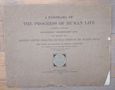 A Panorama of the Progress of Human Life Fashionably Displayed Illustrating "Skakespeare's Ages" and Exhibiting the Manners, Costume, Character and Field Sports of the English People.