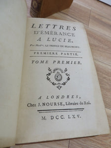 Lettres D'Emerance a Lucie