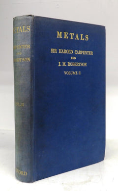 Metals (Volume II only)