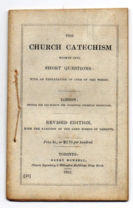 The Church Catechism Broken into Short Questions: with an Explanation of Some of the Words