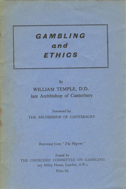 Gambling and Ethics