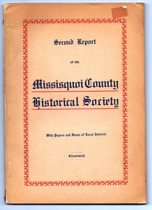 The Second Report of the Missisquoi County Historical Society