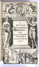 L. Apuleii Madaurensis Metamorphoseos Libri XI: Cum Notis & Illustrata a Ioanna Pricaeo (The Golden Ass)