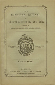 The Canadian Journal of Industry, Science, and Art July 1859