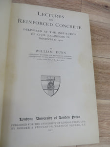 Lectures on Reinforced Concrete