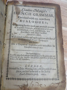 Claudius Mauger's French Grammar: Enriched with 50 New Short Dialogues