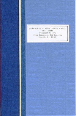 Memorial of the President and Directors of the Milwaukee & Rock River Canal Company, Praying A grant of land in aid of that work