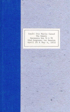 Resolution of the Legislature of New York, in favor of An appropriation for the construction of a ship around the Falls of the St. Marie; 