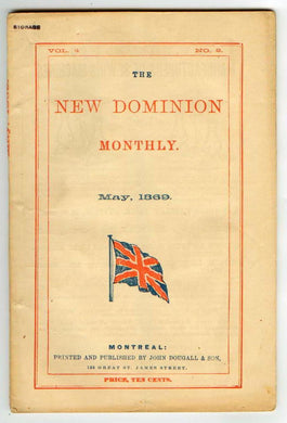 The New Dominion Monthly May 1869