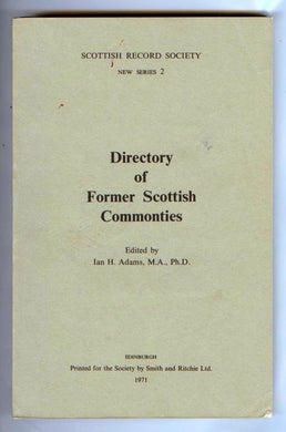 Directory of Former Scottish Commonties