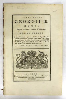 An Act for the Encouragement of the Fisheries carried on from Great Britain, Ireland, and the British Dominions in Europe