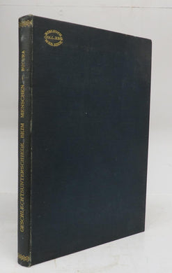 Geschlechtsunterschiede Beim Menschen; Eine Klinisch-Physiologische Studie