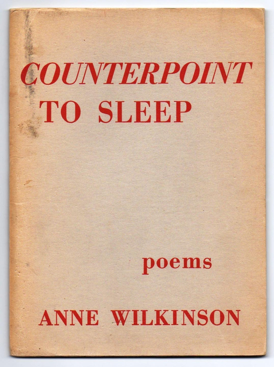 Counterpoint To Sleep