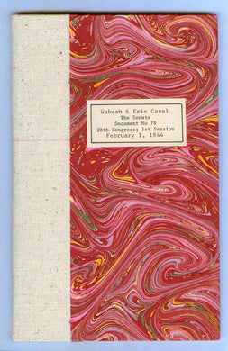 Memorial of a Number of Citizens of Indiana, and Others, Praying A grant of land for the completion of the Wabash and Erie canal