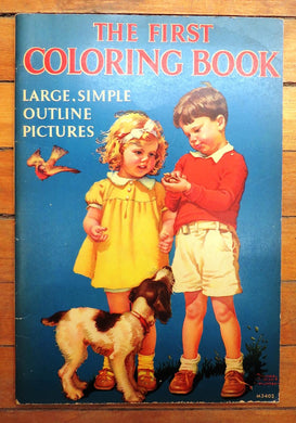 The First Coloring Book for beginners