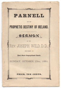 Parnell and the Prophetic Destiny of Ireland