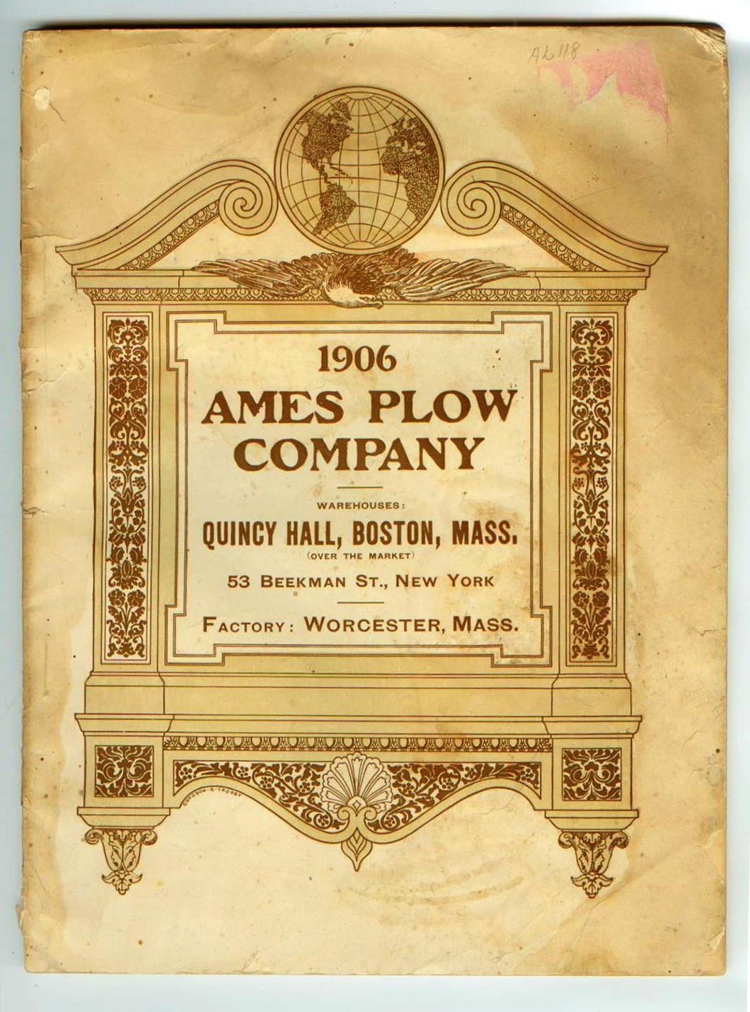 Ames Plow Company catalogue 1906